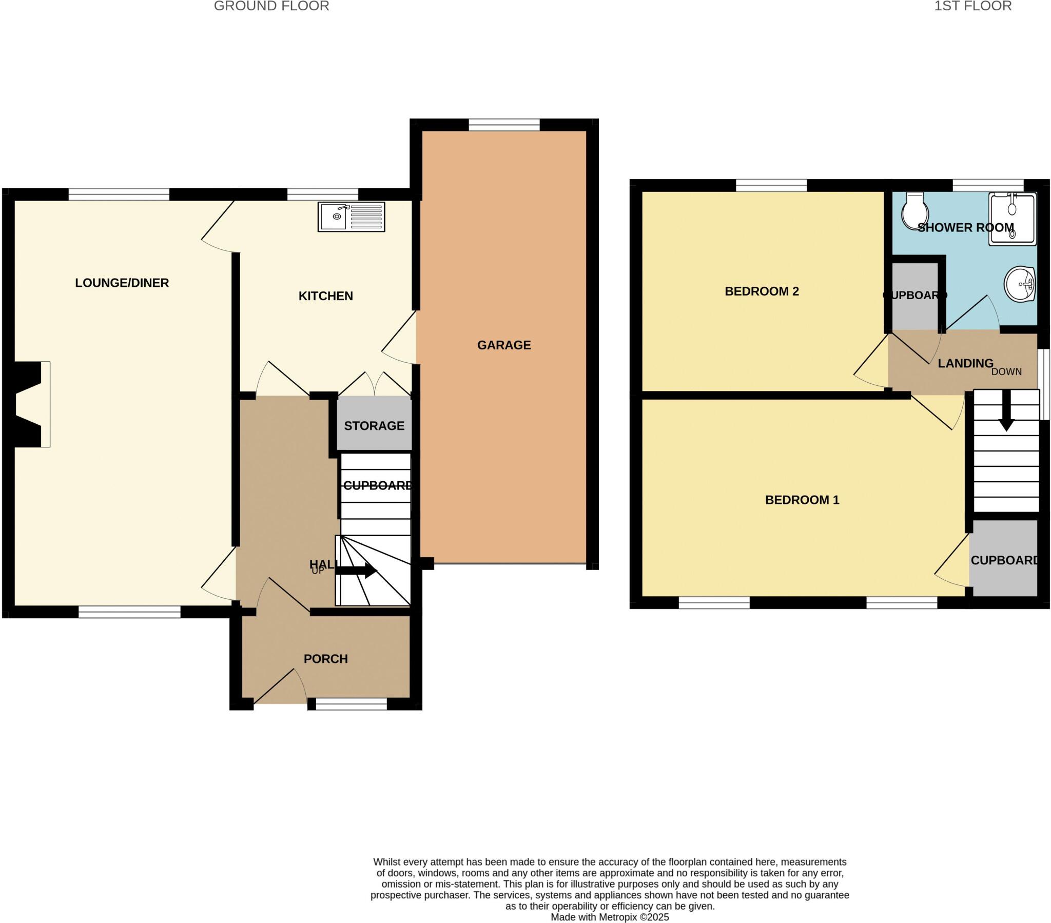 2 bed Semi-Detached