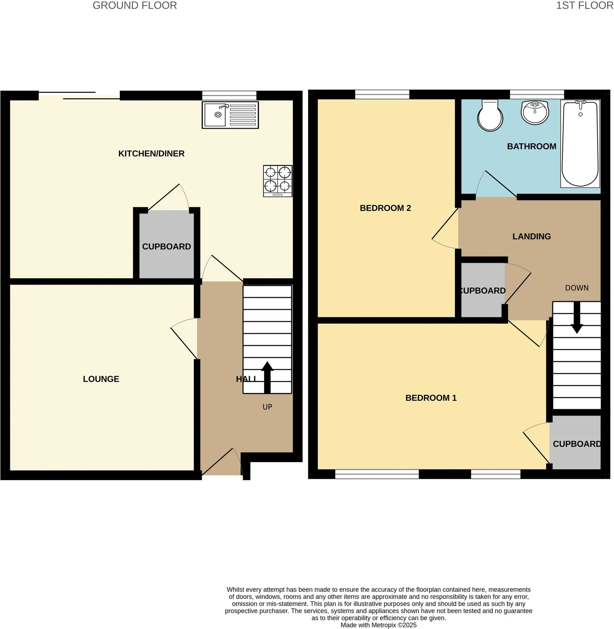 2 bed Terraced