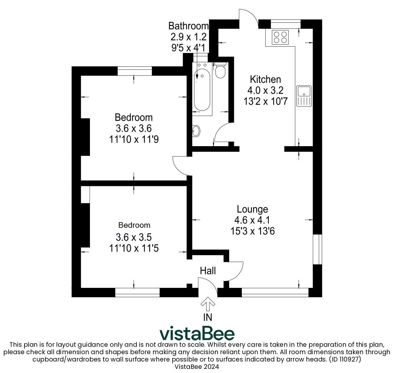 2 bed Bungalow