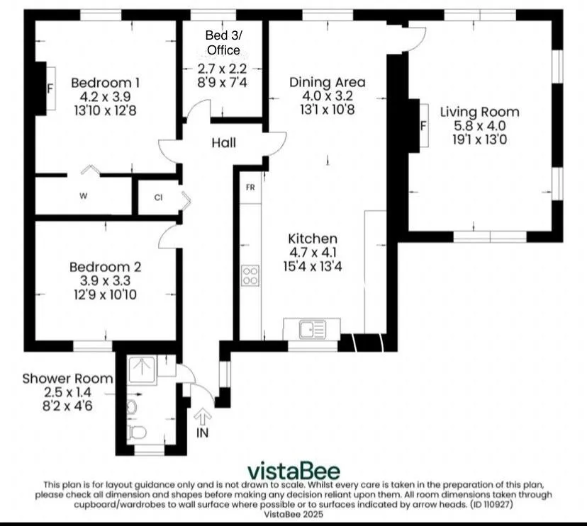 3 bed Apartment