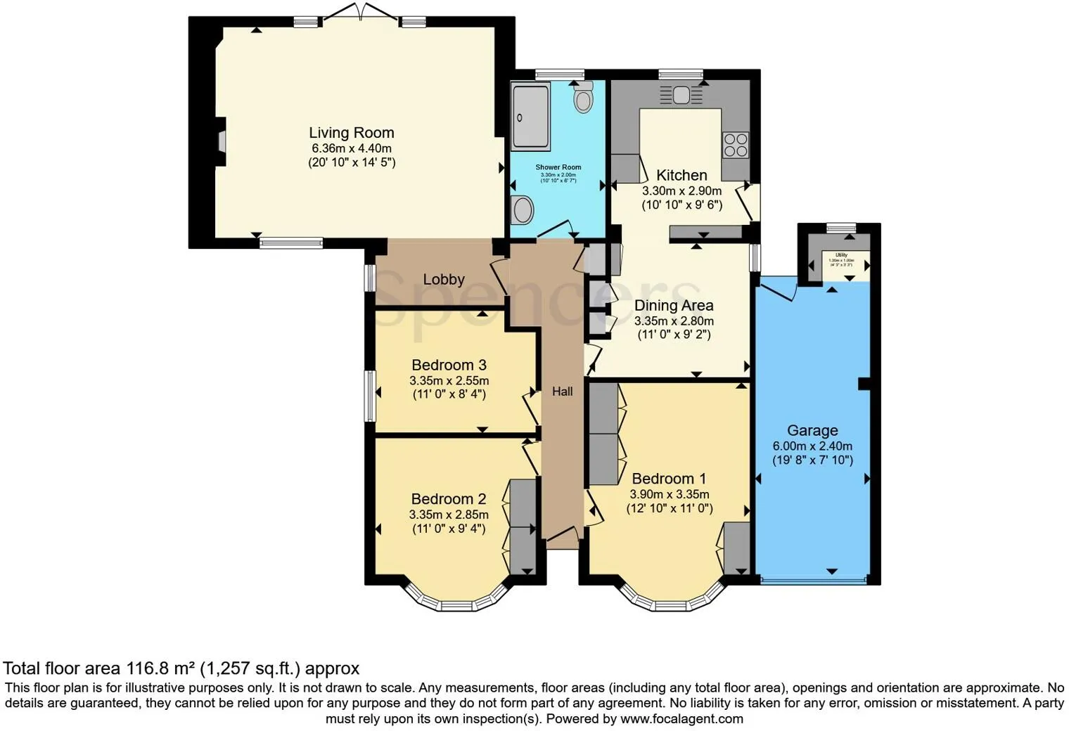 3 bed Detached Bungalow