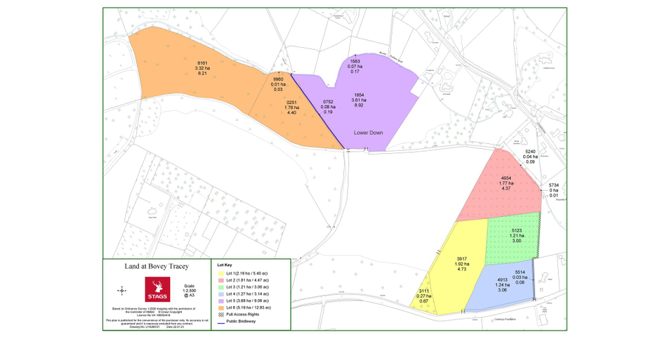 Land on Dartmoor Lot 2
