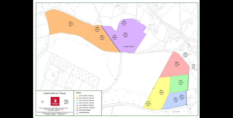 Land on Dartmoor Lot 4