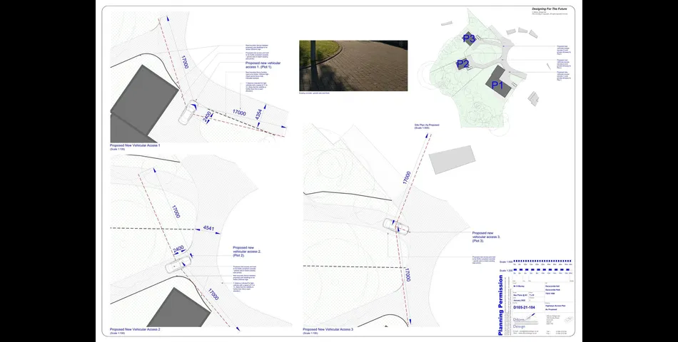 Site for 3 Homes at Daracombe Park - Newton Abbot