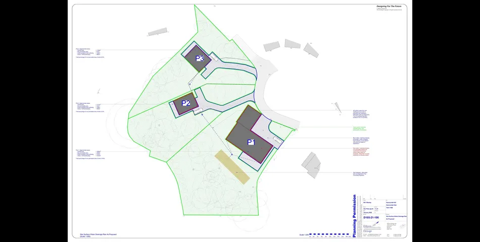 Site for 3 Homes at Daracombe Park - Newton Abbot
