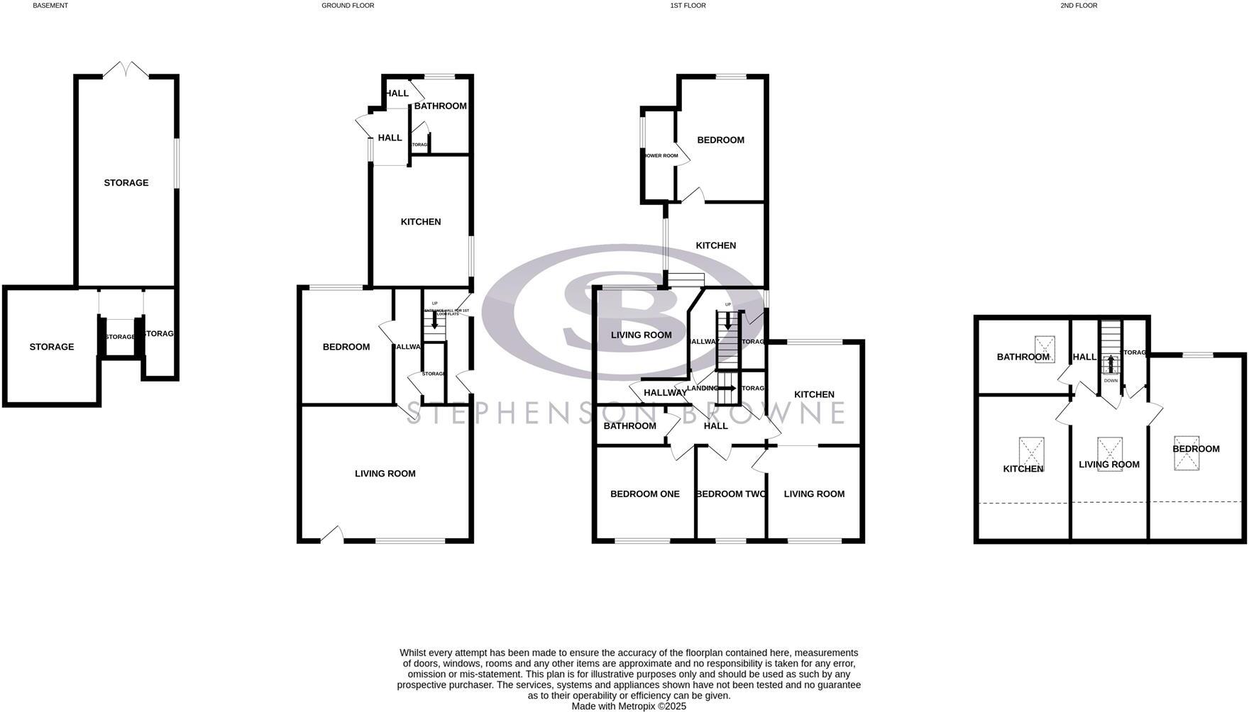 4 bed Block of Apartments