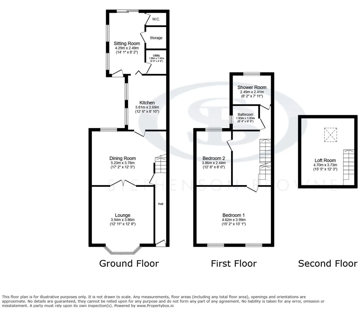 3 bed Terraced