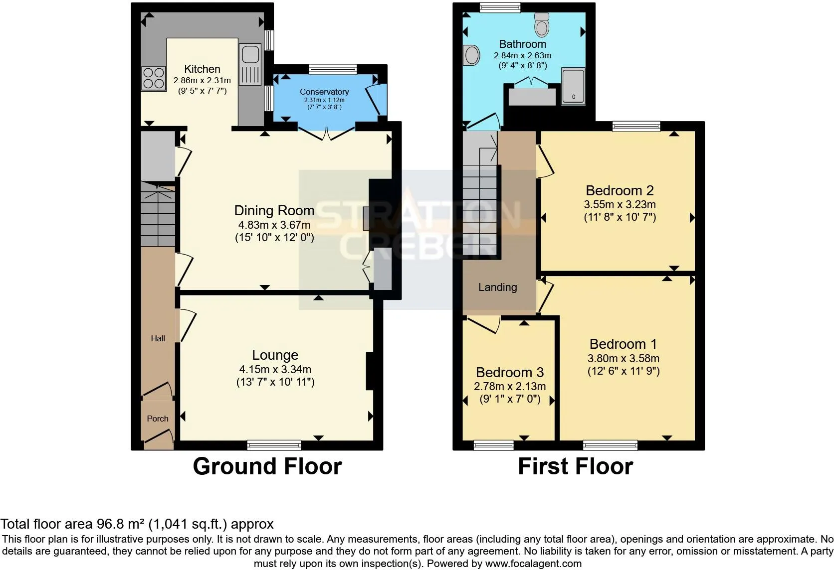 3 bed End of Terrace