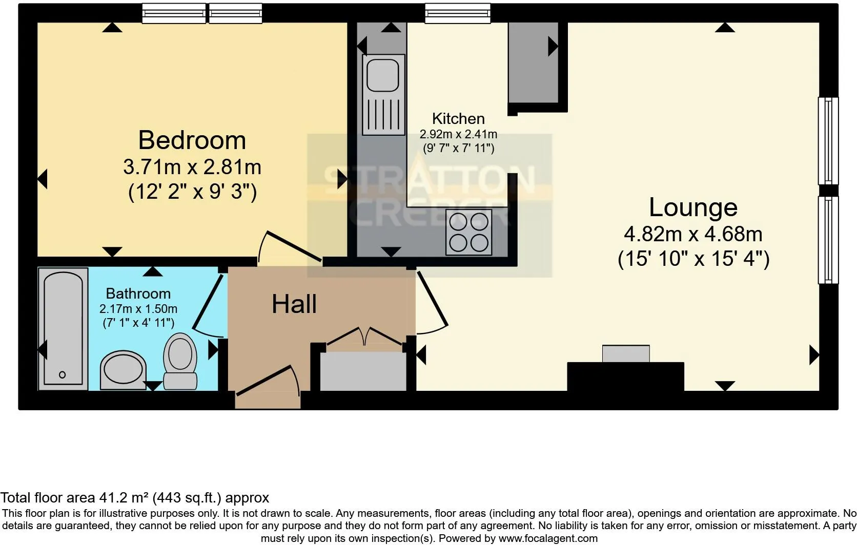 1 bed Apartment