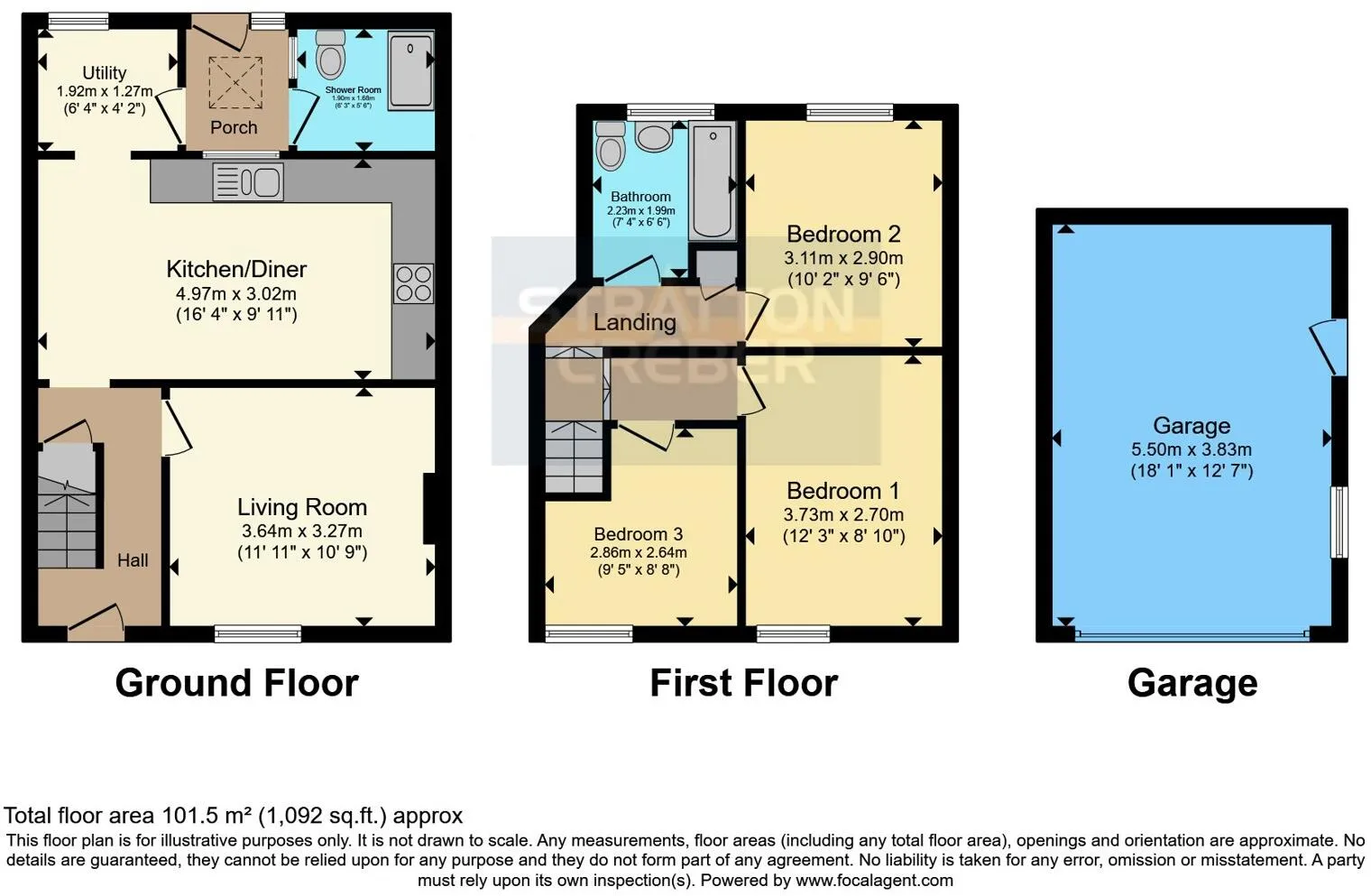 3 bed Terraced