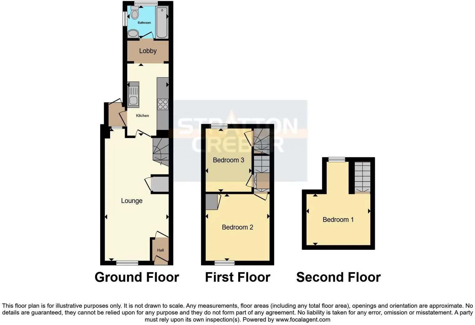 3 bed Terraced