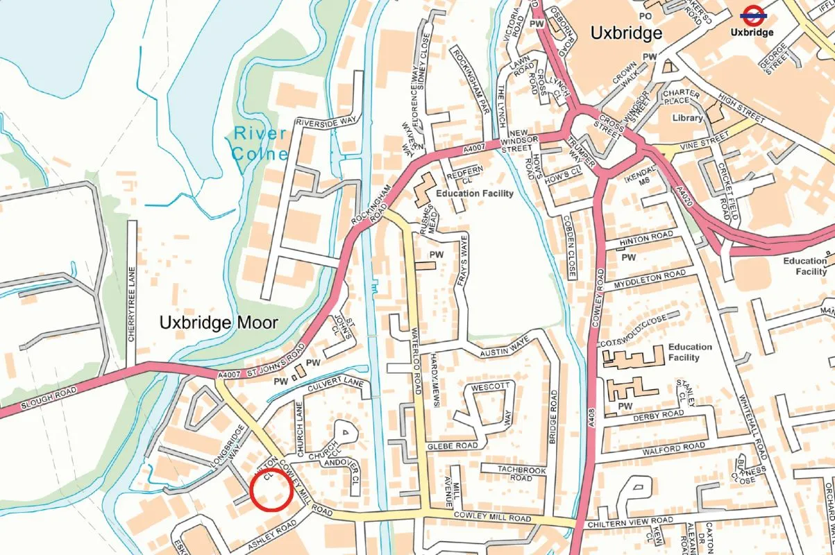 Garage Site at Hilton Close, Uxbridge, Middlesex, UB8 2QJ