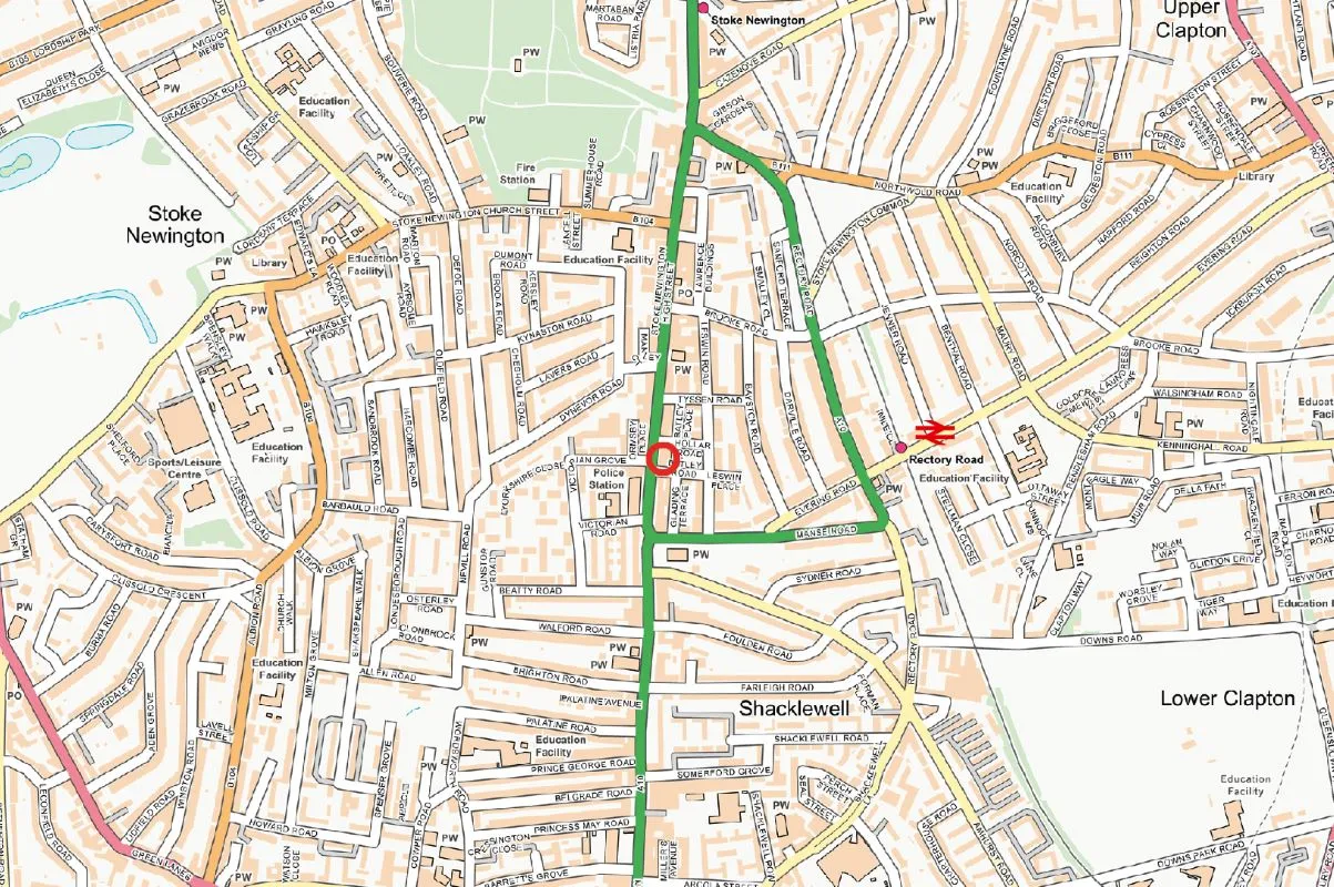 Flat 4, 54 Stoke Newington High Street, London, N16 7PB