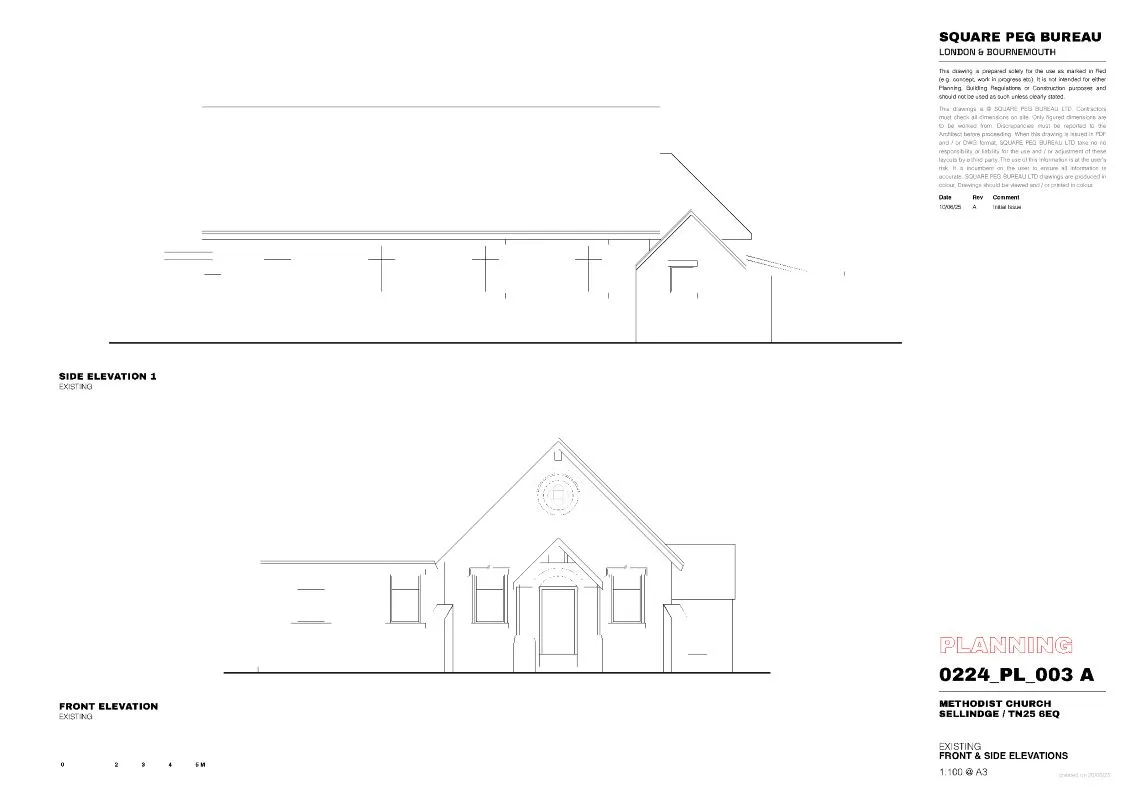 Former Methodist Church, Main Road, Sellindge, Ashford, Kent, TN25 6EQ