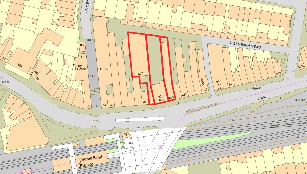 A Portfolio of properties at, 625 to 633 High Road, Seven Kings, Ilford, Essex, IG3 8RA