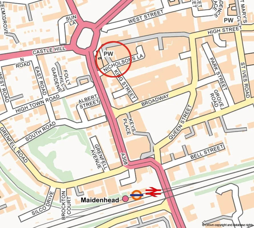 Blandy House and Shops, King Street, and Flats 1 to 3, Nicholson Lane, Maidenhead, SL6 1DZ