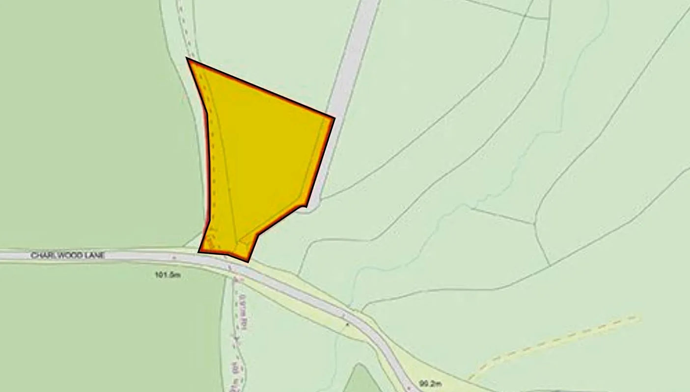 Land to the north side of, Charlwood Lane, Newdigate, Dorking, West Sussex, RH6 0EL