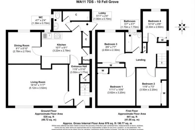 10 Fell Grove, St. Helens, Merseyside WA11 7DS