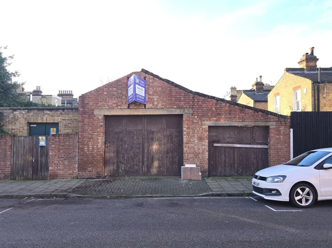Lot 2 - Former Garage / Workshop rear of, 54 Rosebery Road, Clapham Park, London, SW2 4DD