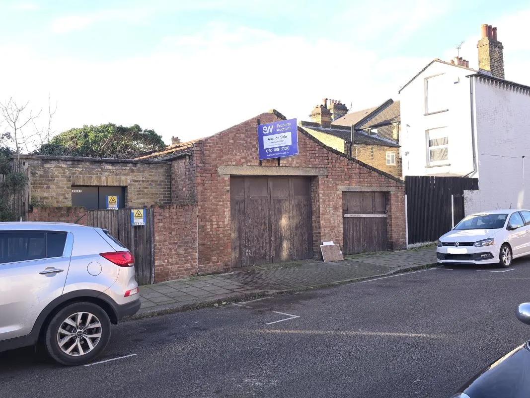 Lot 2 - Former Garage / Workshop rear of, 54 Rosebery Road, Clapham Park, London, SW2 4DD