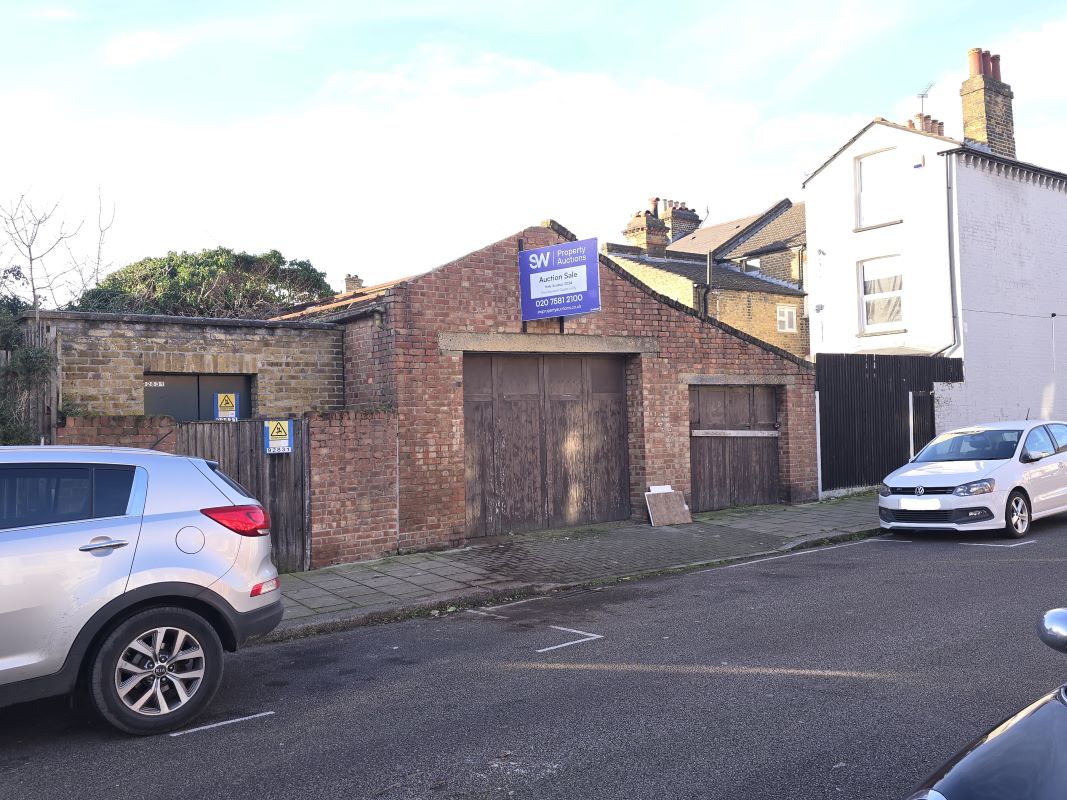 Lot 2 - Former Garage / Workshop rear of, 54 Rosebery Road, Clapham Park, London, SW2 4DD