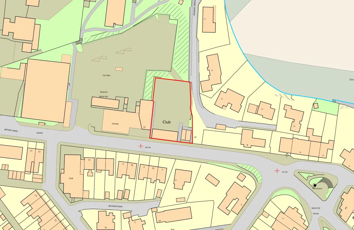 Lot 1 - The Garden Sports and Leisure Club, 10 Antony Road, Torpoint, Cornwall, PL11 2JW