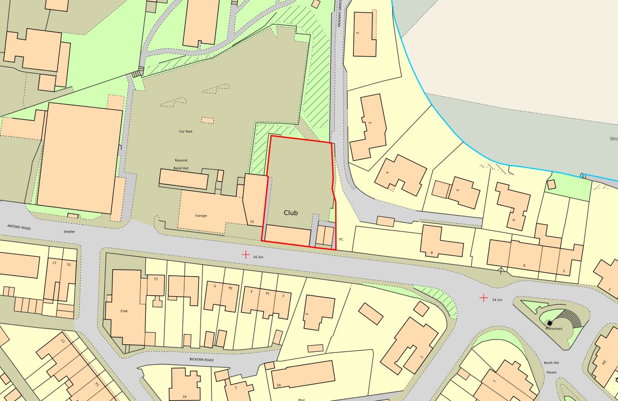 Lot 1 - The Garden Sports and Leisure Club, 10 Antony Road, Torpoint, Cornwall, PL11 2JW