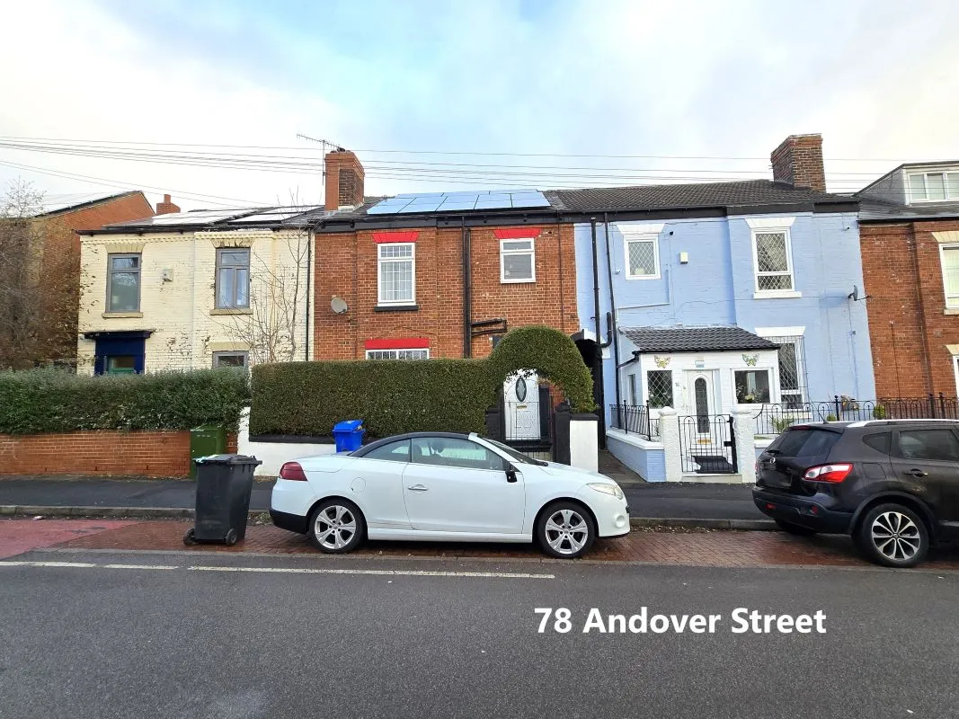 Lot 5 - Portfolio of 9 Freehold Ground Rent Investments, Andover Street, Sheffield, South Yorkshire, S3
