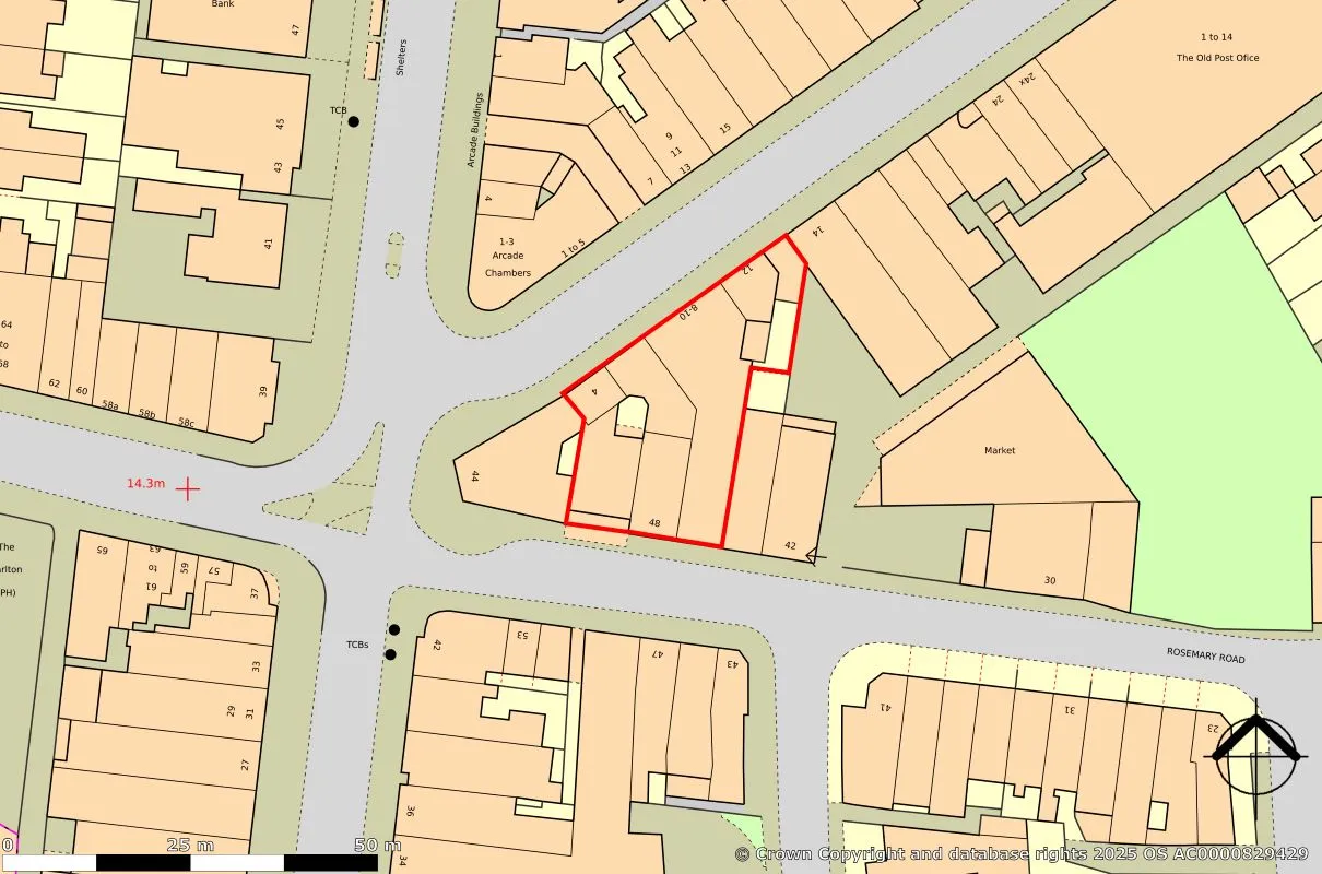 Lot  - 4 - 12 (even) High Street & 46 - 50 (even) Rosemary Road, Clacton-on-Sea, Essex, CO15 1NR