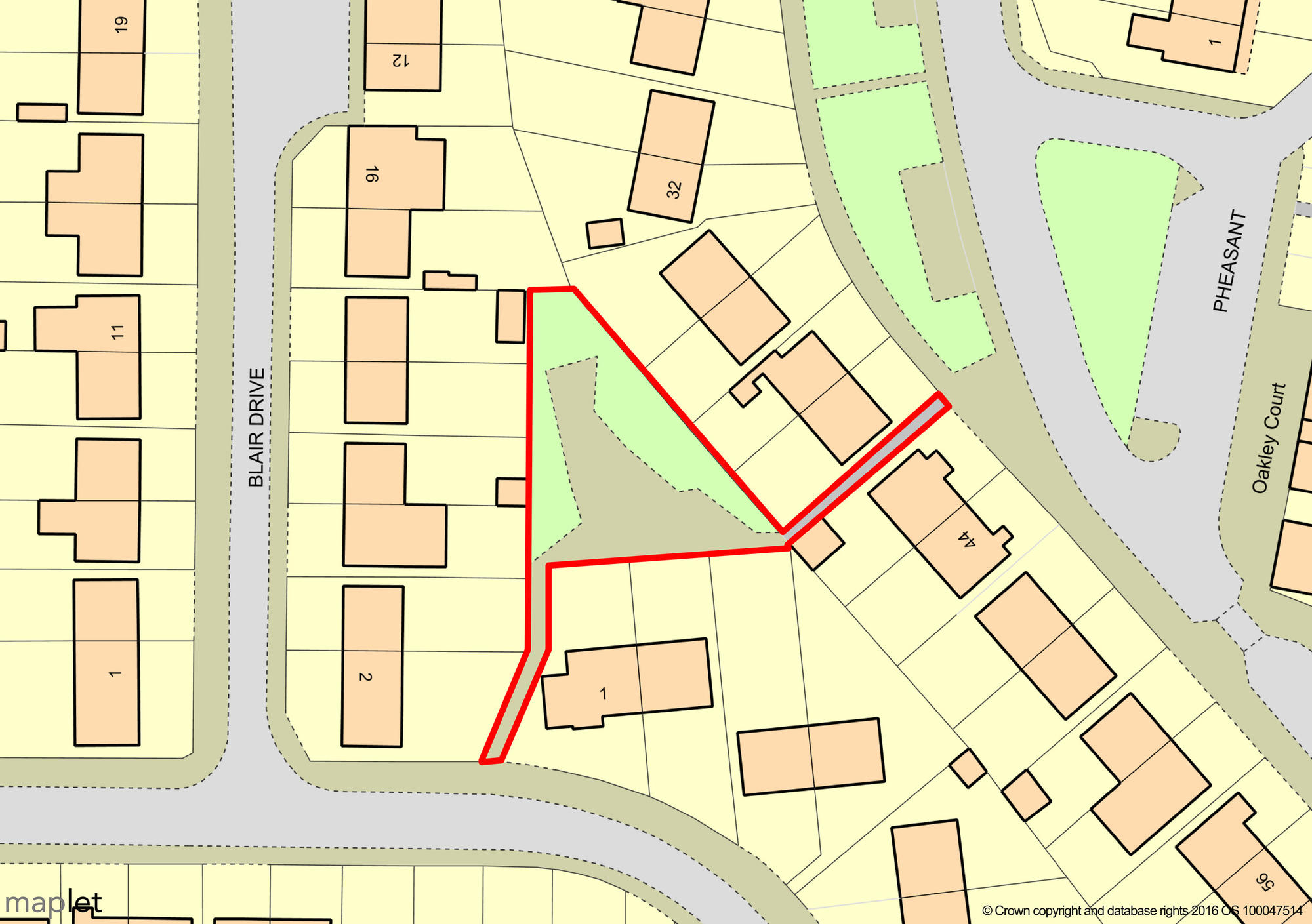 Land to the Rear of 1-5 Mavor Drive, Bedworth, CV12 0HH