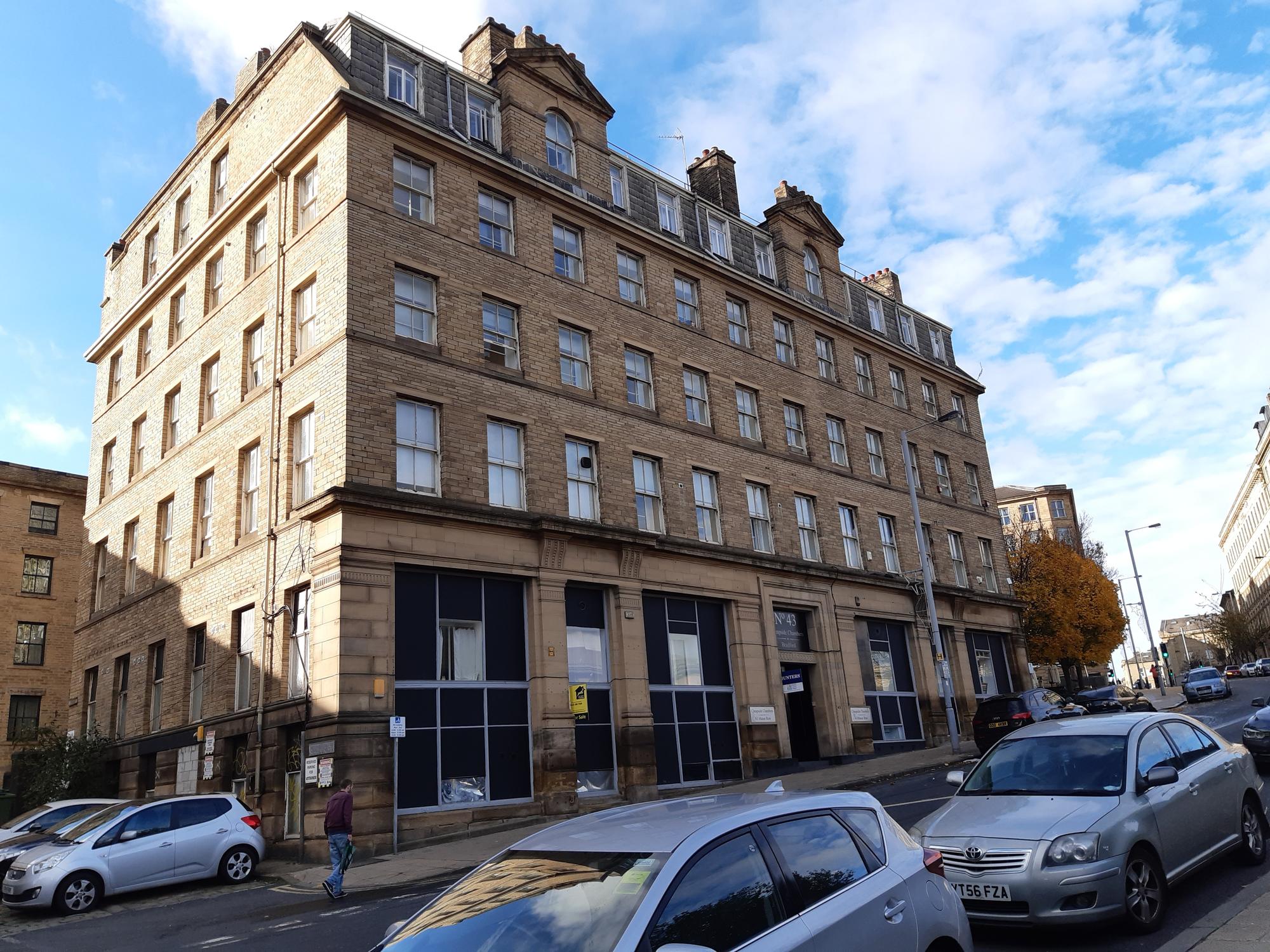 Flat 009, Cheapside Chambers, 43 Cheapside, Bradford, BD1 4HP