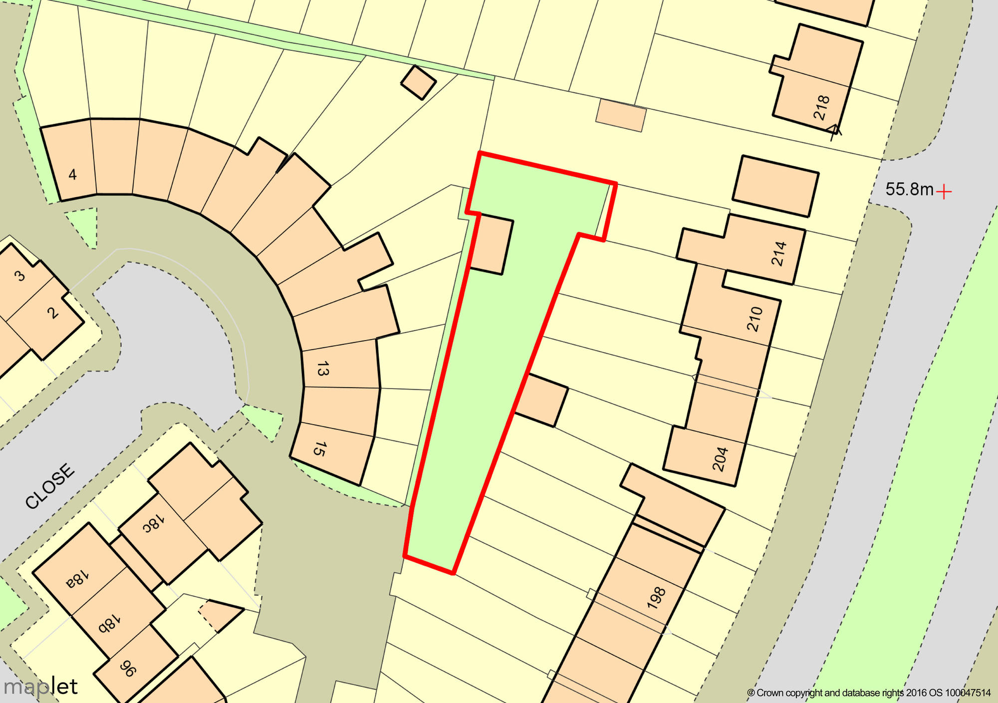 Land to the west side of 214 Blackbird Road, Leicester, Leicestershire LE4 0AF