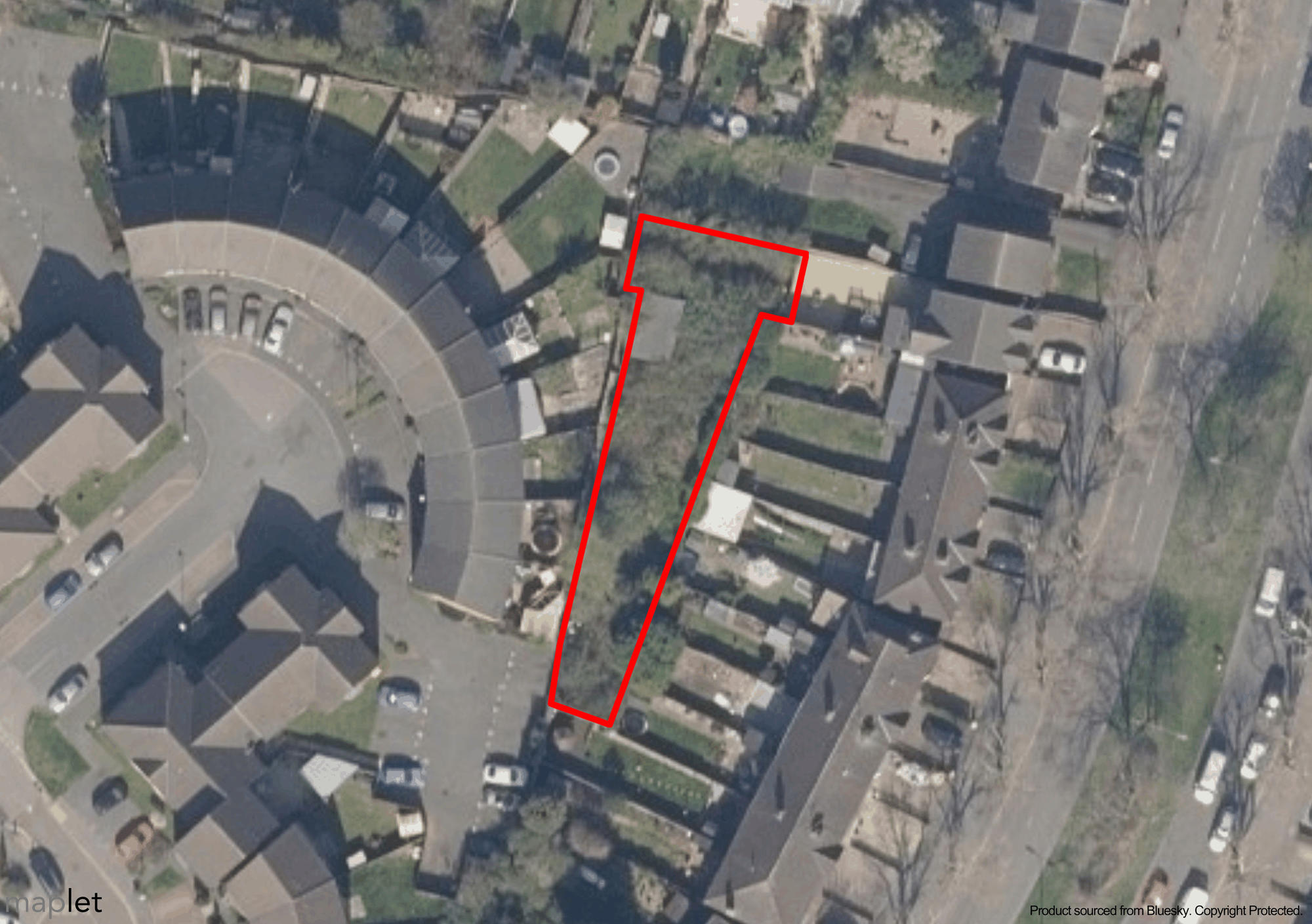 Land to the west side of 214 Blackbird Road, Leicester, Leicestershire LE4 0AF