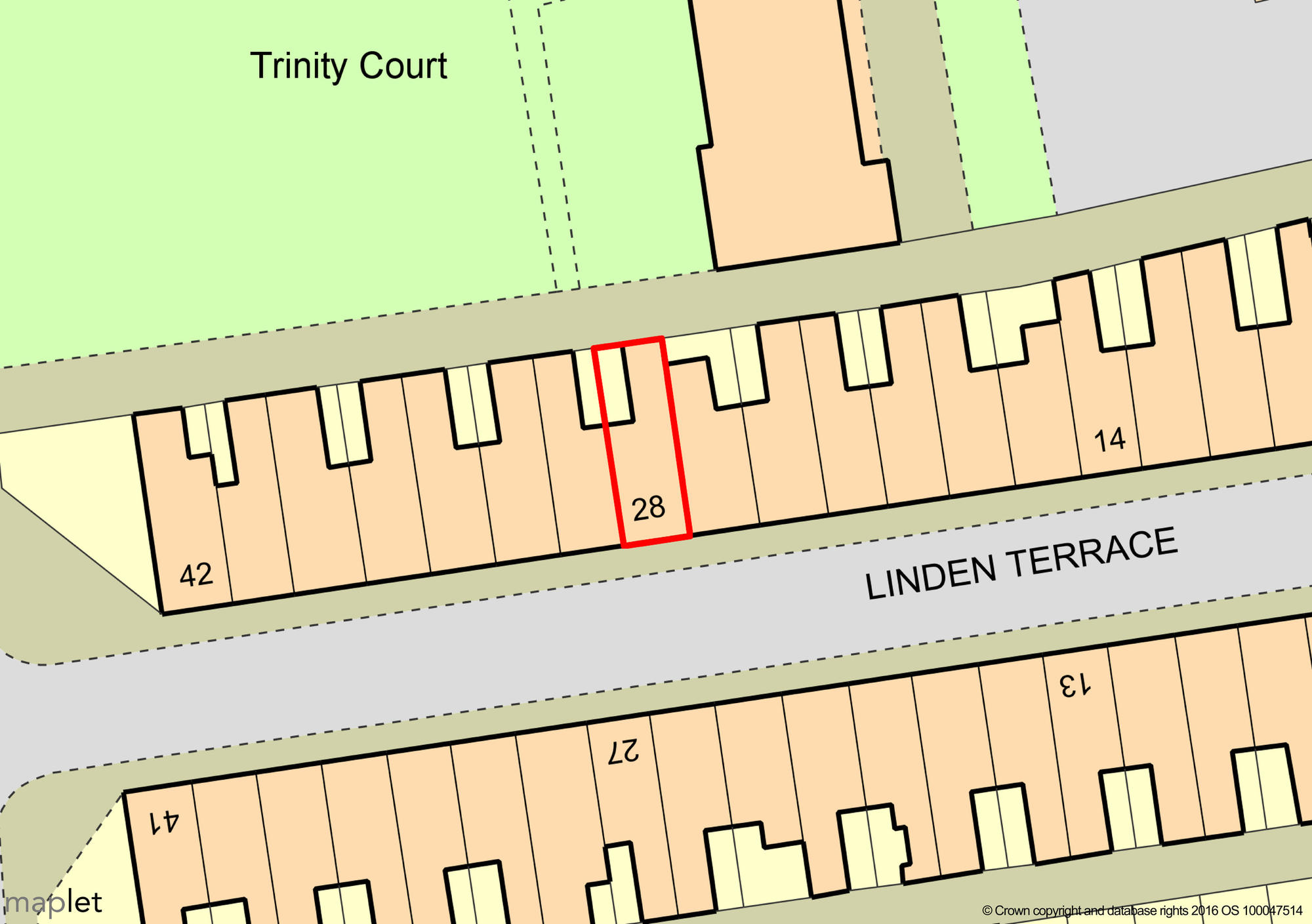 28 Linden Terrace, Gainsborough, Lincolnshire DN21 1JQ