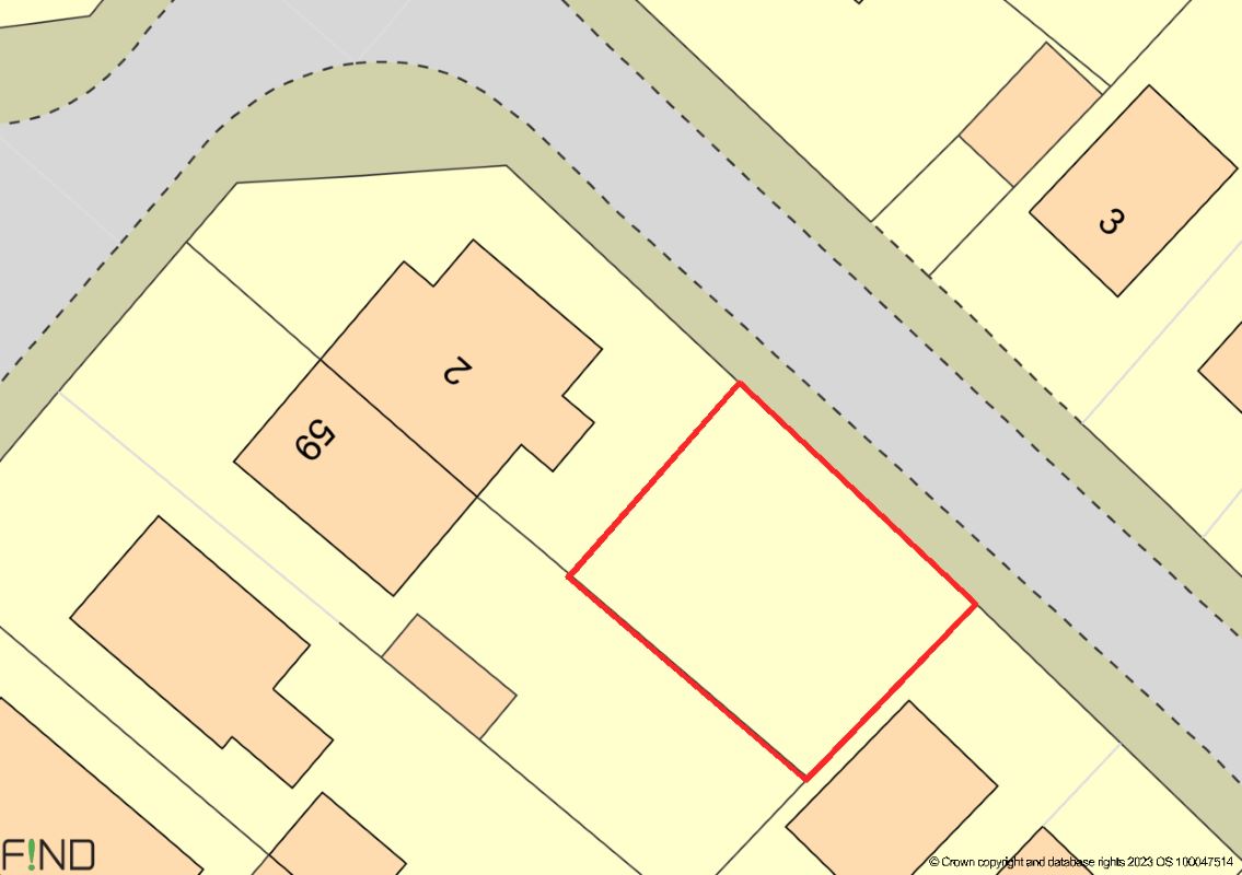 Land to the rear of, 2 Laburnum Close, North Hykeham, Lincoln, Lincolnshire, LN6 8JQ
