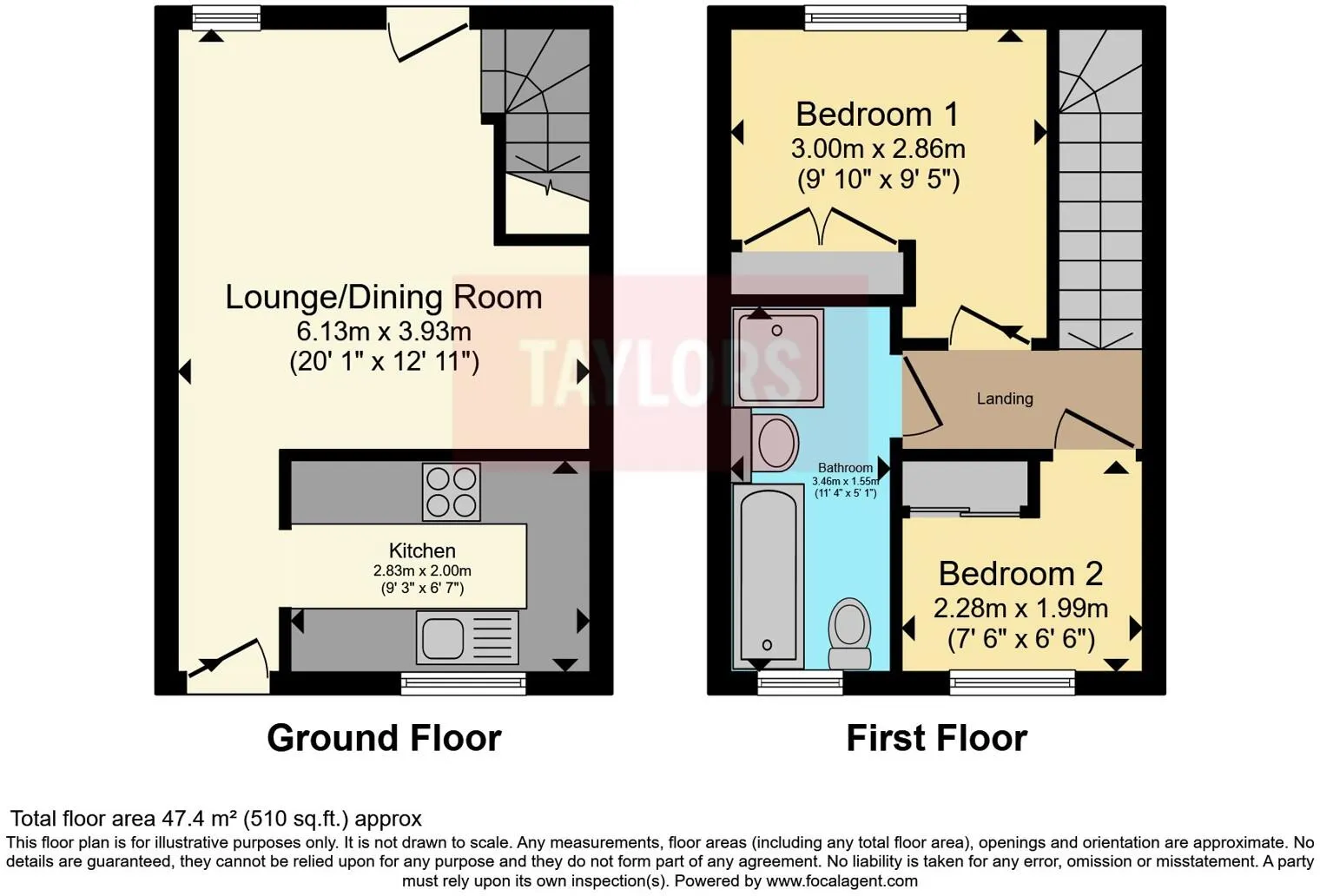 2 bed Terraced