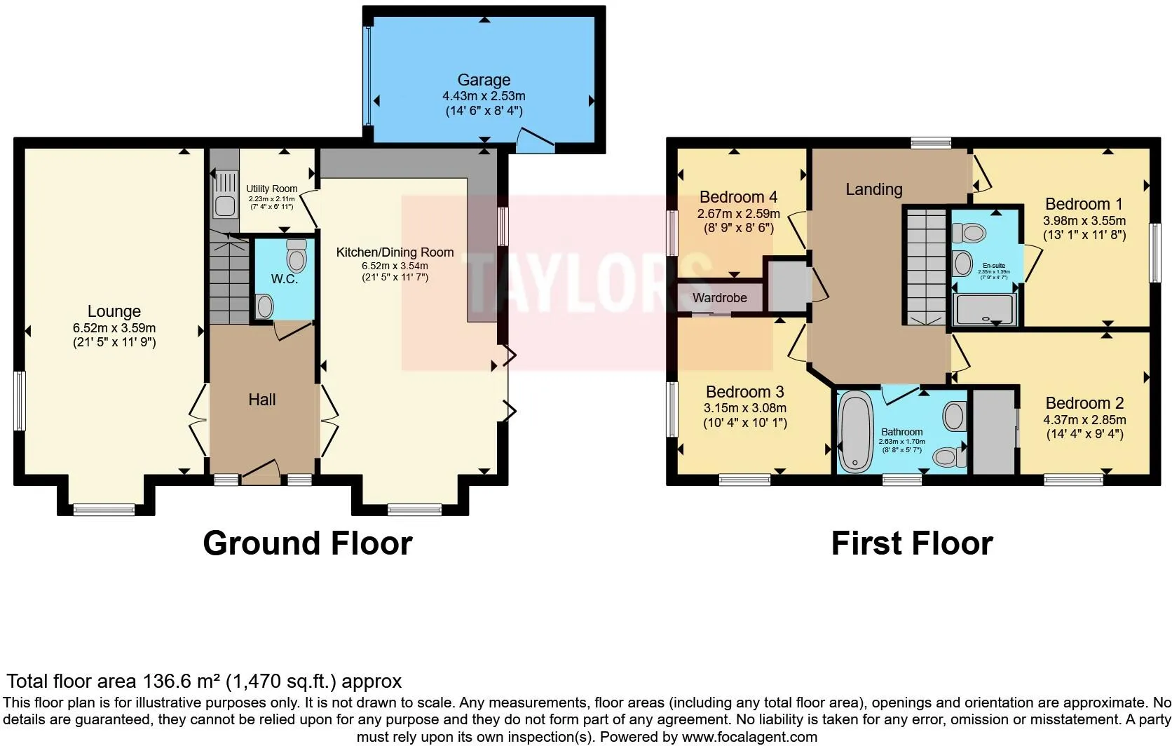 4 bed House