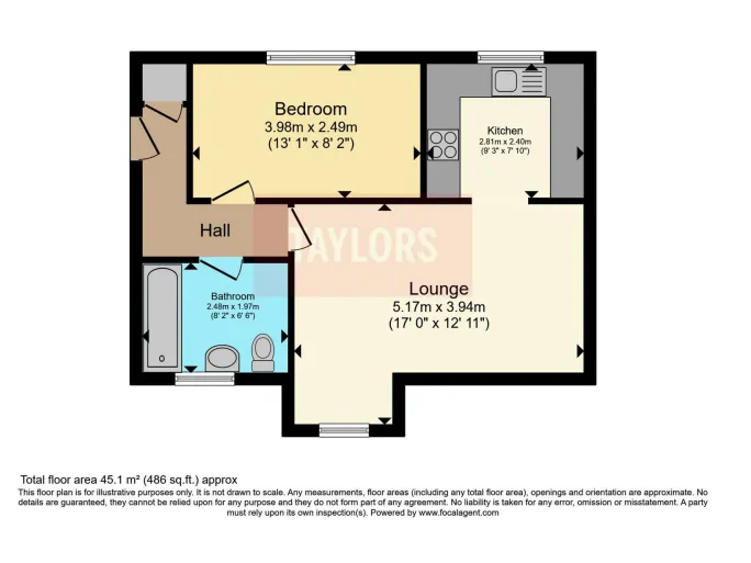 1 bed Apartment