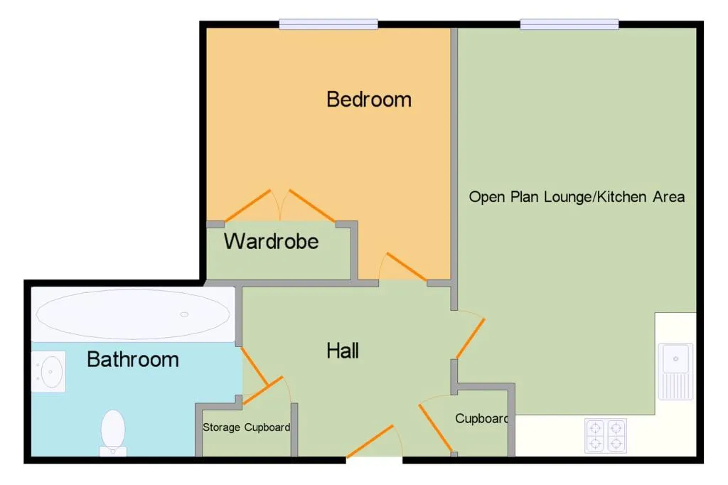 1 bed Apartment