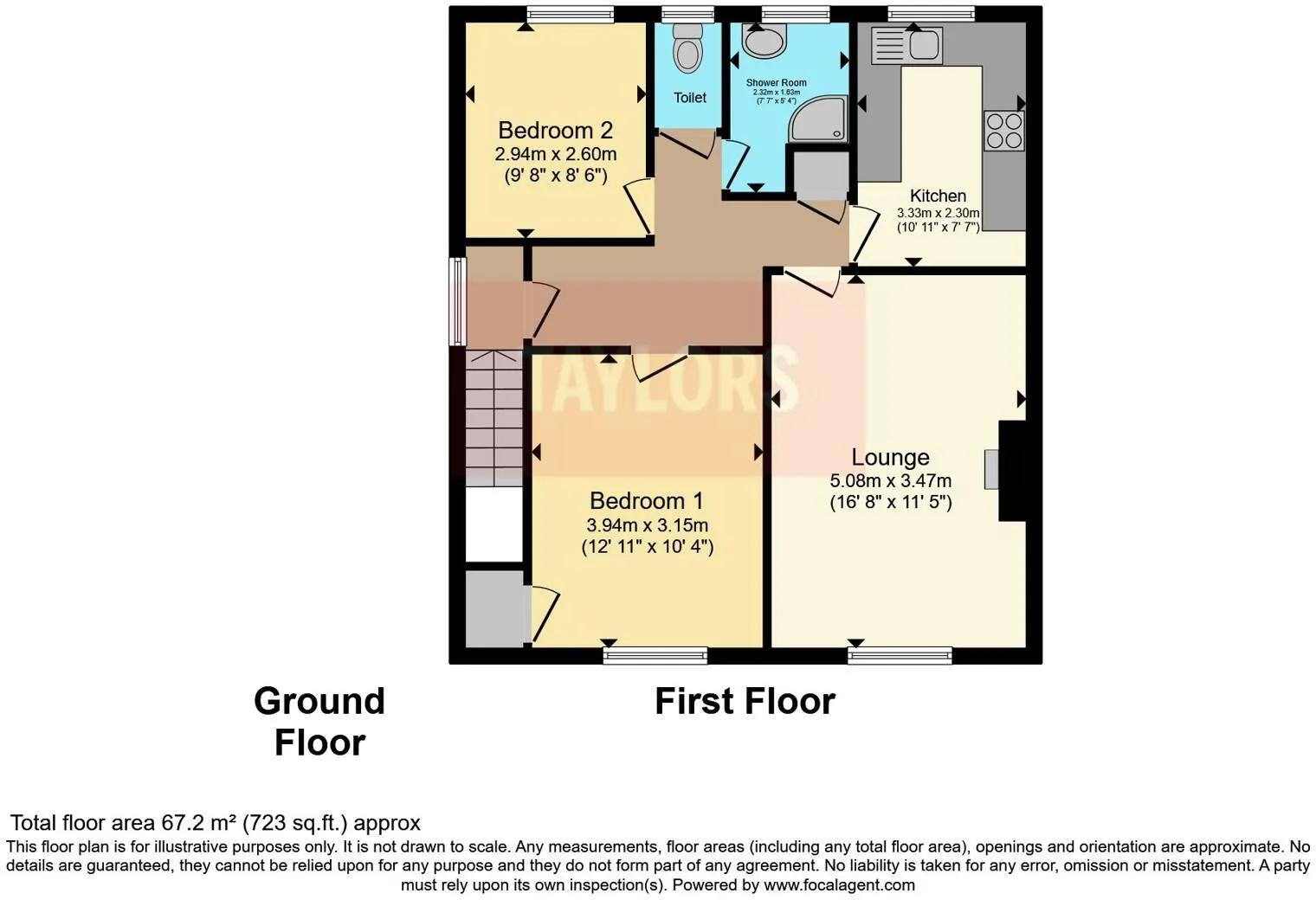 2 bed Retirement Property