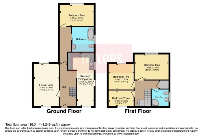 4 bed End of Terrace