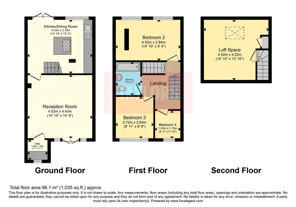 3 bed Terraced
