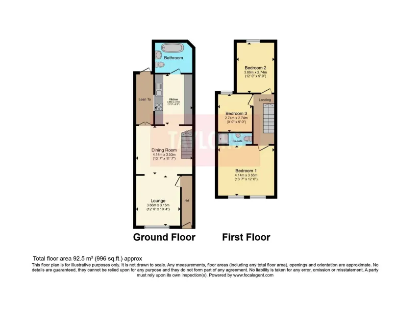 3 bed Terraced