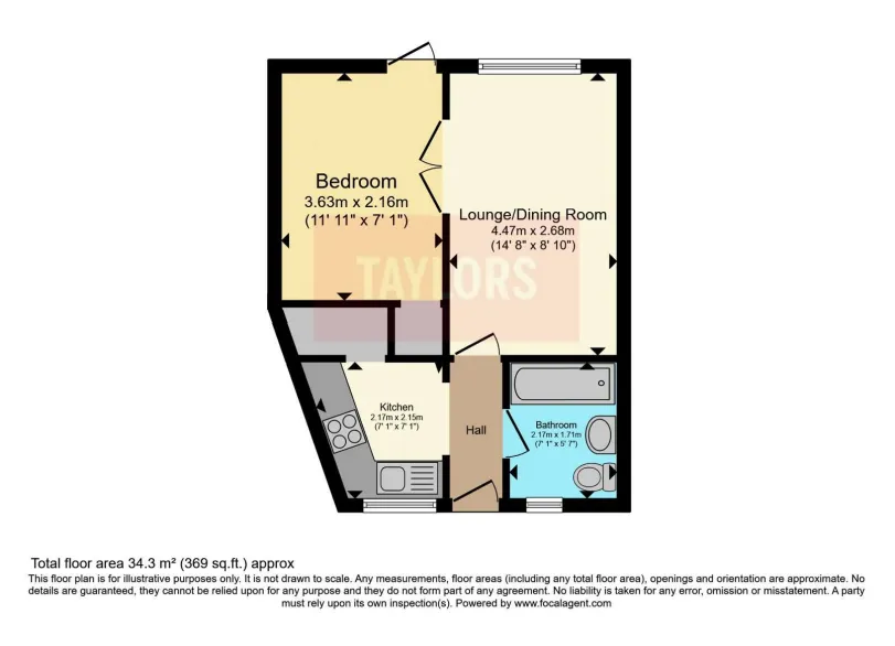 1 bed Apartment
