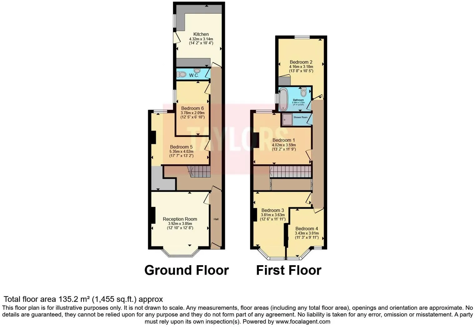 6 bed House