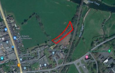 Lot 93 - Land Lying to the North of Bethlehem Road, Ffairfach, Llandeilo, SA19 6SY