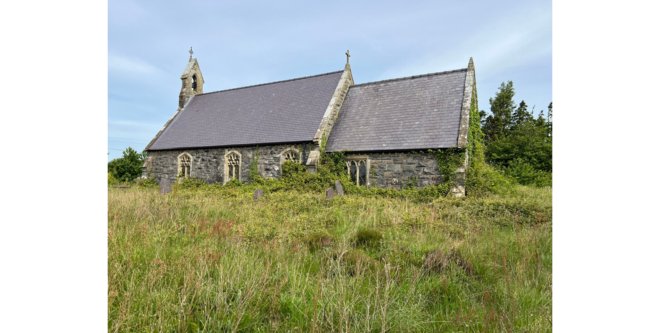 Former Church Standing in a Good-Sized Plot 
