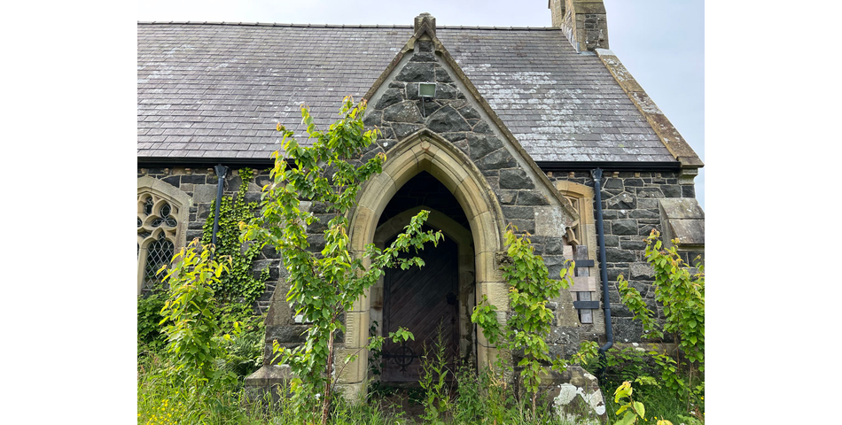 Former Church Standing in a Good-Sized Plot 