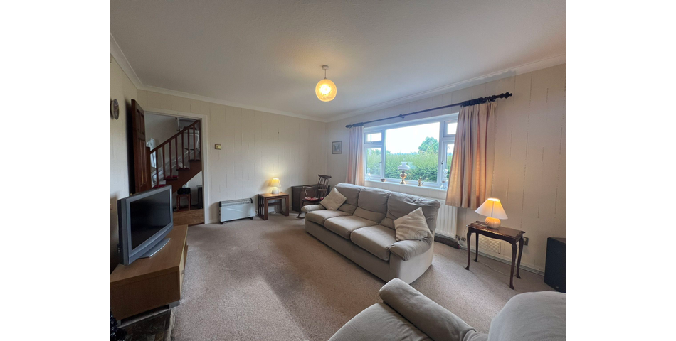 Detached Dormer Bungalow on edge of Village