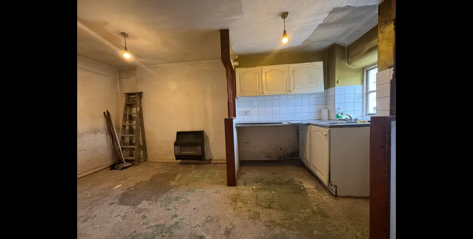 Semi-Detached Property (Formerly Two Properties) in need of Modernisation with Good-Size Garden to Rear